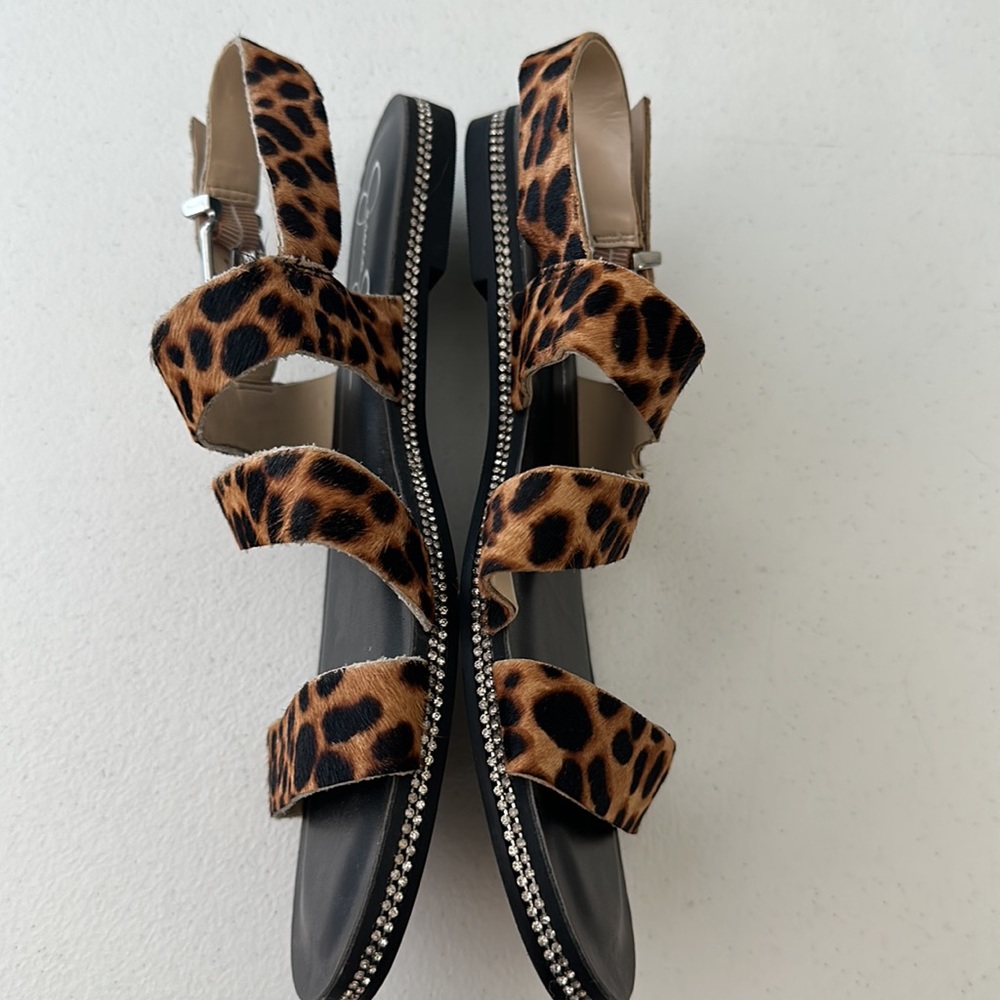 Leopard Sandals - Picture 2 of 3